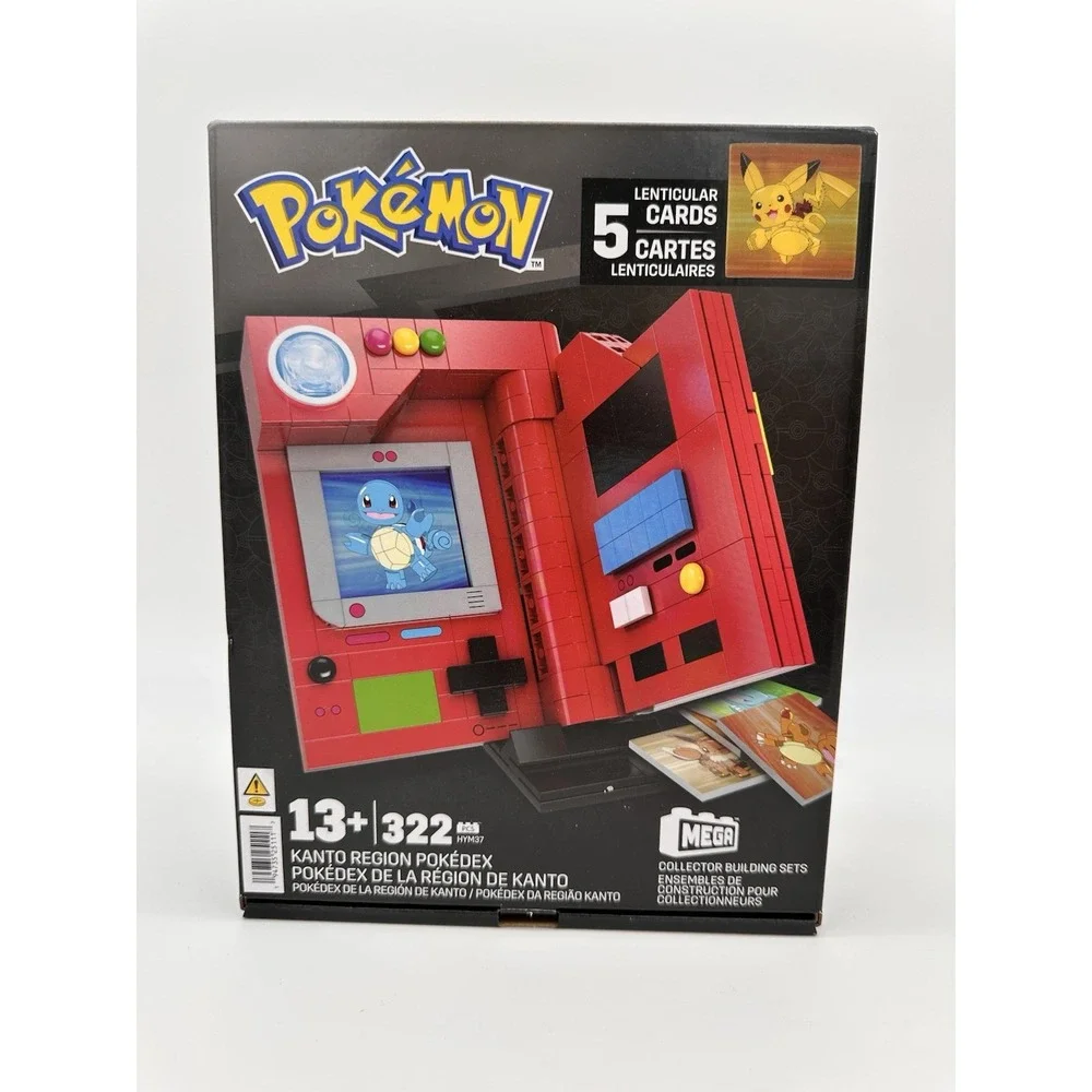 NIB👉🏻Pokemon MEGA Collector Building Set - Kanto Region Pokedex